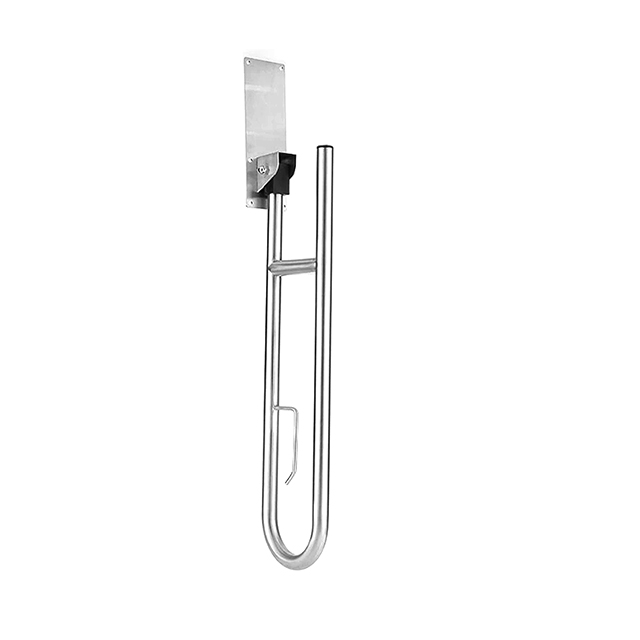 Grab Bar Berbentuk Toilet U dengan Tempat Kertas (02-413B)